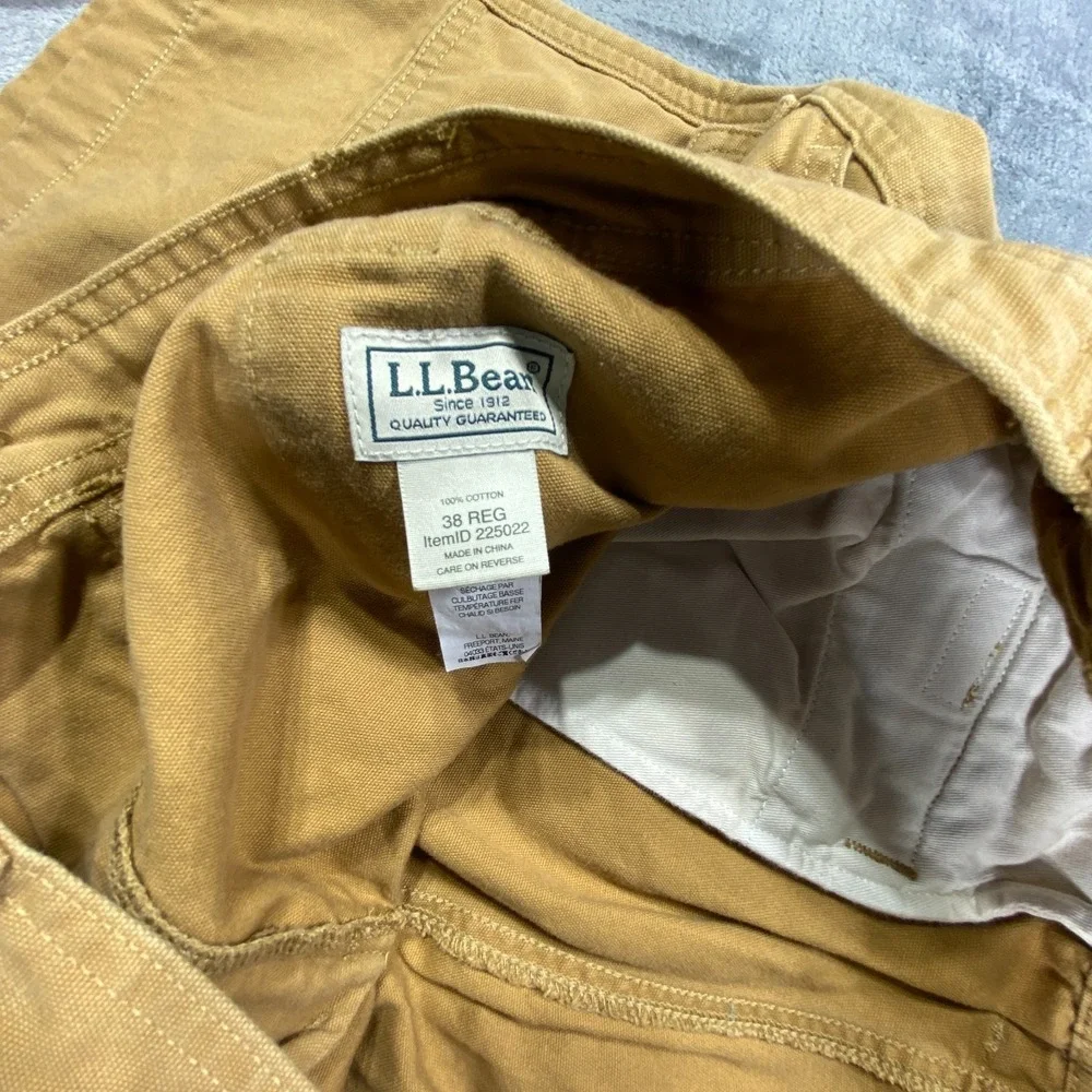 L.L Bean Cargo Shorts Fits 36 Mens Utility Outdoor Hiking Gorpcore Cotton Casual